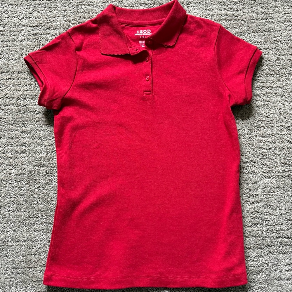 Izod NWOT Red Polo Shirt for Kids